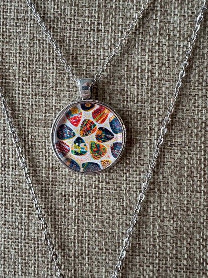 Guitar Pick Necklace - Mosaic