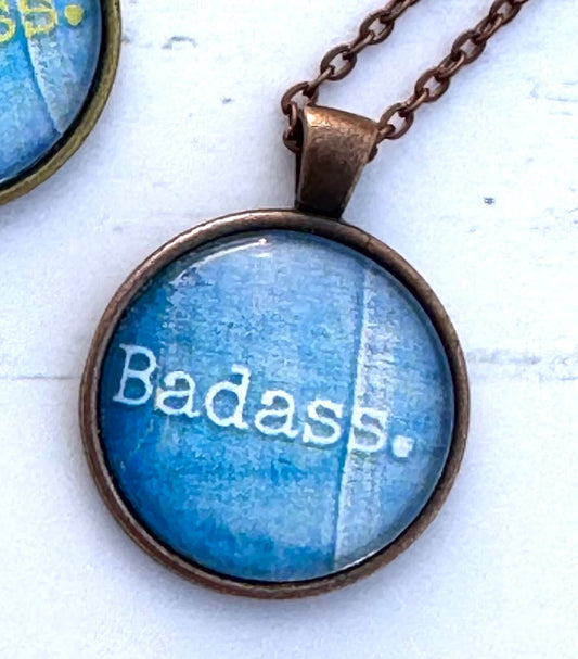 Badass Necklace (1 in Pendant with 18 in Chain)