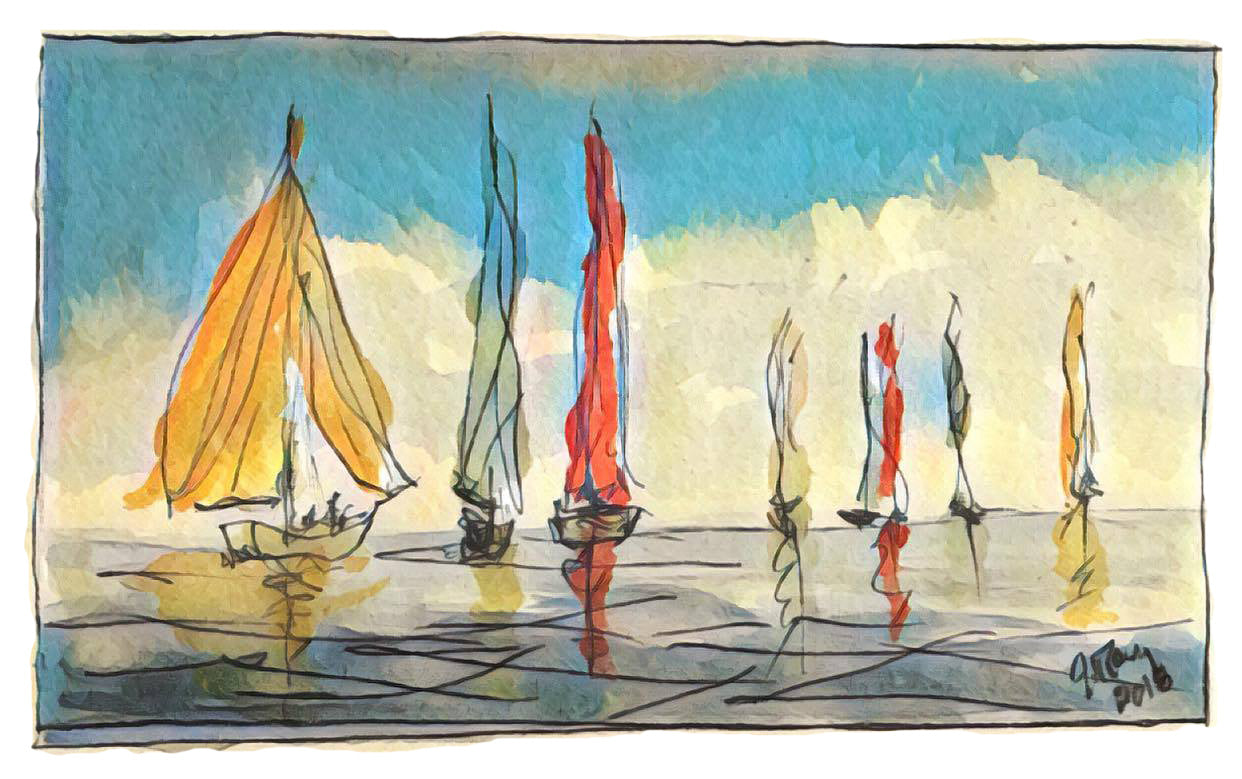 Regatta Notecard Set (4 cards)