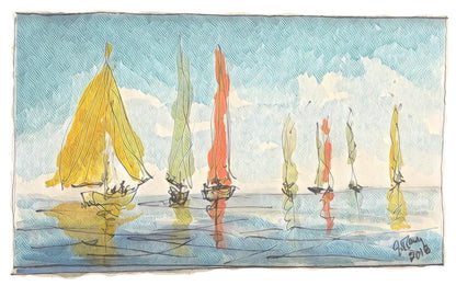 Regatta Notecard Set (4 cards)